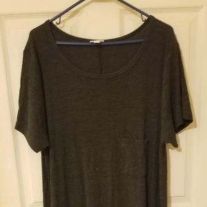 Lularoe gray sweater dress sz 3xl